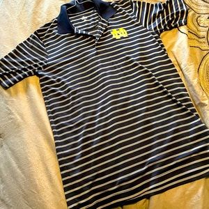 MENS medium ND polo shirt. Great condition